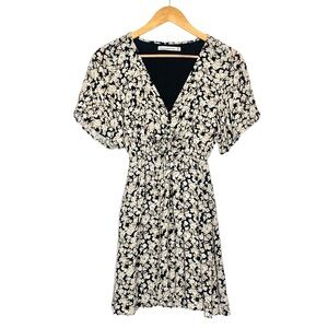 Abercrombie & Fitch Floral Mini Dress Size XS Petite Cottagecore Ditsy Floral